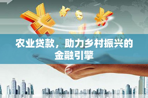 南海农业贷款，助力乡村振兴的金融引擎