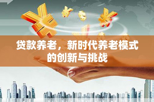 南海贷款养老，新时代养老模式的创新与挑战
