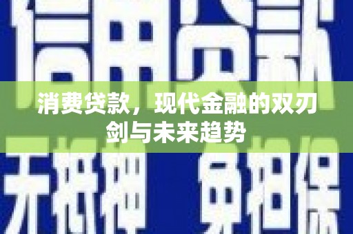 南海消费贷款，现代金融的双刃剑与未来趋势