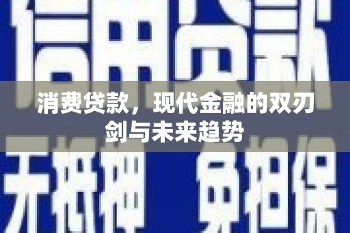 南海消费贷款，现代金融的双刃剑与未来趋势
