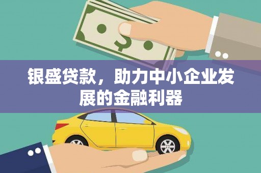 南海银盛贷款，助力中小企业发展的金融利器