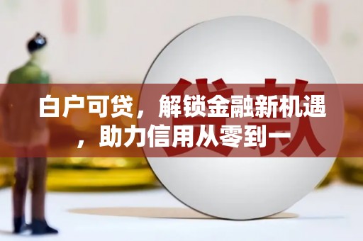 南海白户可贷，解锁金融新机遇，助力信用从零到一