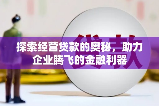 南海探索经营贷款的奥秘，助力企业腾飞的金融利器