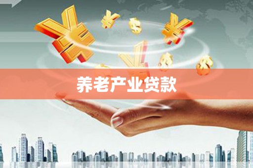 南海养老产业贷款