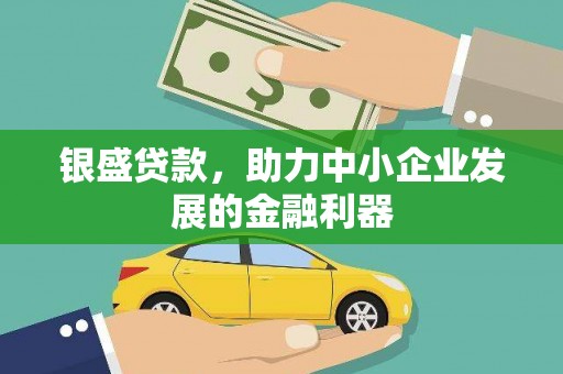 南海银盛贷款，助力中小企业发展的金融利器