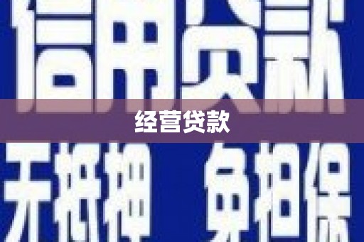 南海经营贷款