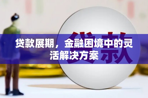 南海贷款展期，金融困境中的灵活解决方案