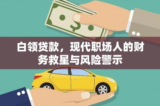 南海白领贷款，现代职场人的财务救星与风险警示