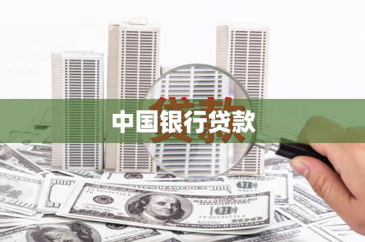 南海中国银行贷款