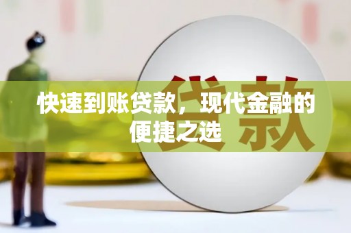 南海快速到账贷款，现代金融的便捷之选