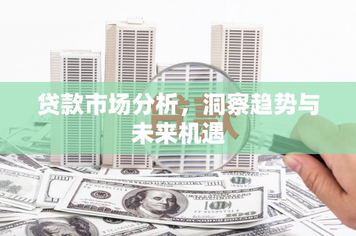 南海贷款市场分析，洞察趋势与未来机遇