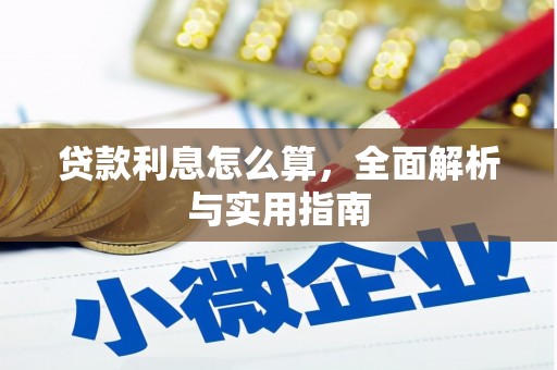 南海贷款利息怎么算，全面解析与实用指南