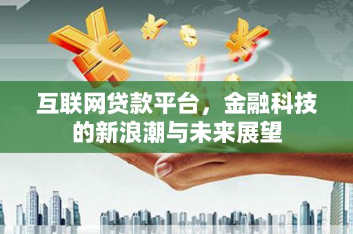 南海互联网贷款平台，金融科技的新浪潮与未来展望