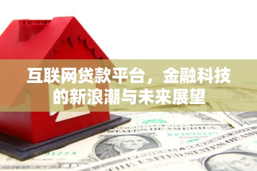 南海互联网贷款平台，金融科技的新浪潮与未来展望