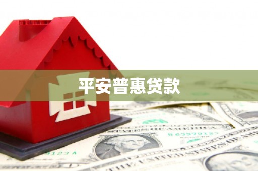 南海平安普惠贷款