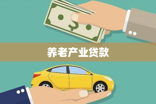 南海养老产业贷款