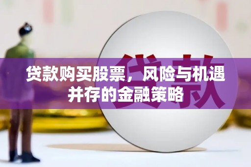 南海贷款购买股票，风险与机遇并存的金融策略