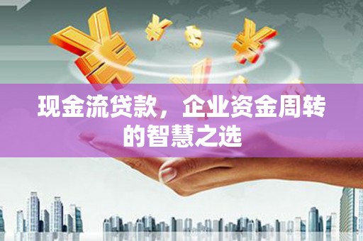 南海现金流贷款，企业资金周转的智慧之选