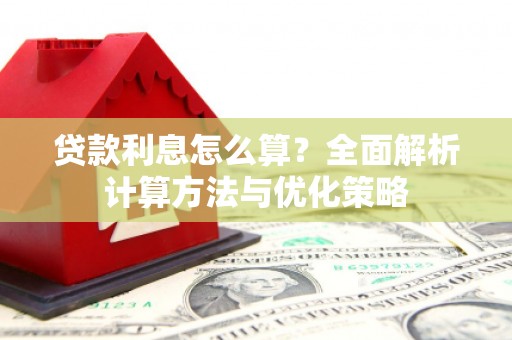 南海贷款利息怎么算？全面解析计算方法与优化策略