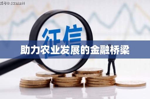南海助力农业发展的金融桥梁