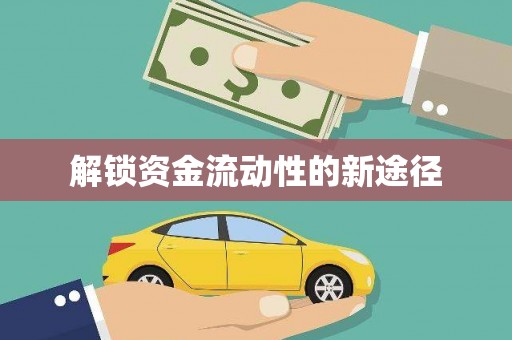 南海解锁资金流动性的新途径