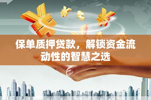 南海保单质押贷款，解锁资金流动性的智慧之选