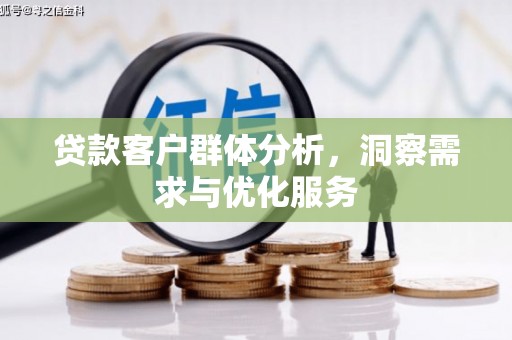 南海贷款客户群体分析，洞察需求与优化服务